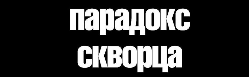 Парадокс скворца